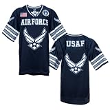 NEW USA Air Force NAVY BLUE Military Football Jersey SIZE LARGE 51rggOqHGQL. SL160 NEW USA Air Force NAVY BLUE Military Football Jersey SIZE LARGE