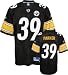 Men`s Pittsburgh Steelers #39 Willie Parker Team Premier Jersey - XL