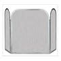 Uniflame 3-Panel Solid Pewter Fire Screen