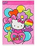 American Greetings Amscan Hello Kitty Rainbow Plastic Loot Bags