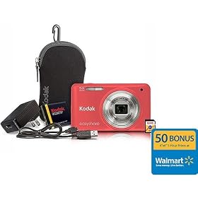 Kodak Easyshare 16MP Digital Camera Bundle -Purple