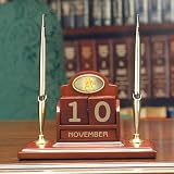 MLB Oakland Athletics Wooden Calendar Desk Set