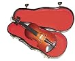 5.5" Seasons of Elegance Brown Wood Violin Musical Instrument Christmas Ornament