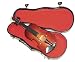 5.5" Seasons of Elegance Brown Wood Violin Musical Instrument Christmas Ornament
