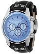 Fossil - Chronograph Silver Dial - Blue Crystal - CH2564