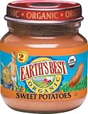 Earth's Best 2nd Sweet Potato, 4 Ounce Jars (Pack of 24)
