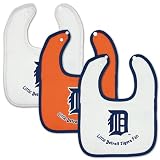 Detroit Tigers Baby Bib - 3pc set