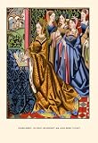 Margaret Queen of Henry VI and her Court 28x42 Giclee on Canvas
