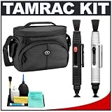 Tamrac 3350 Aero 50 Camera Bag (Black) + Accessory Kit for Canon Rebel XSi, XS, XTi, 40D, Nikon D40, D60, D80, D200, D300, D700, Olympus Evolt E-410, E-420, E-510, E-520, and Sony Alpha A200, A300, A350, A700 Digital SLR Cameras