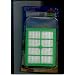 1 filtre HEPA adaptable pour | DOMENA - Solario | FIRST LINE - FVC 1904 - FVC 2004 | QUIGG - SB 2200.05 - BS 2200.05, 2200.06, 2200.07, 2200.08