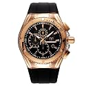 Technomarine - 110051 - Montre Homme - Quartz - Chronographe - Bracelet Caoutchouc Noir
