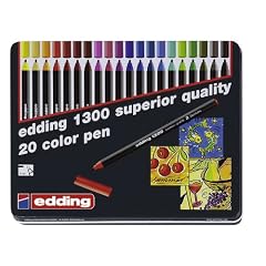 Edding 4-1300-20 Fasermaler edding 1300 color pen, circa 3 mm, sortiert