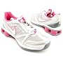 NIKE Shox Zipsister+ Athletic Trainers Shoes Silver Womens