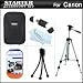 Starter Accessories Kit For The Canon Powershot A2300 IS, A2400 IS, A3400 IS, A4000 IS Digital Camera Includes Deluxe Carrying Case + 50