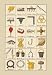 Heraldic Symbols - Wool Card Jersey Comb et al. 24x36 Giclee