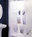 7 Mesh Pocket PEVA Shower Curtain Tub Toy Organizer