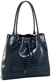 Jesselli Couture Croc-Embossed Drawstring Tote