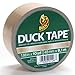 Duck Brand 280723 Metallic Color Duct Tape, Gold, 1.88 Inches x 10 Yards, Case of 6 Rolls