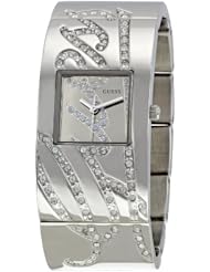 GUESS Womens W12063L1 Jewelry Silver Dial Watch