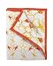 Argington Organic Crib Quilt, Heart And Flowers Print