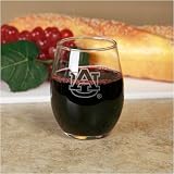 Auburn Tigers 9 oz. Wine Glass