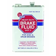 Gunk M4434 DOT 3 Heavy Duty Brake Fluid - 1 Gallon