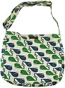 Bungalow360 Lucille Whale Vegan Messenger Bag