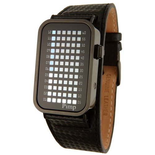 Tokyo Flash Men's Pimp P2 Pusher Digital Watch #P2PUSHER/GUN/WHT
