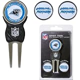 Team Golf Carolina Panthers Divot Tool & Ball Markers Set