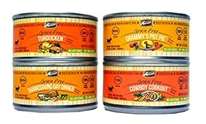 Merrick Grain Free Canned Dog Food Variety Bundle - 4 Flavors (Turducken, Thanksgiving Day Dinner, Grammy's Pot Pie, and Cowboy Cookout) - 3 Ounces Each (12 Total Cans - 3 of Each Flavor) Merrick Grain Free Canned Dog Food Variety Bundle - 4 Flavors (Turducken, Thanksgiving Day Dinner, Grammy's Pot Pie, and Cowboy Cookout) - 3 Ounces Each (12 Total Cans - 3 of Each Flavor)