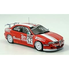 Alfa Romeo 156, No. 52, Marchetti, WTCC, 2006, Modellauto, Fertigmodell, Spark 1:43