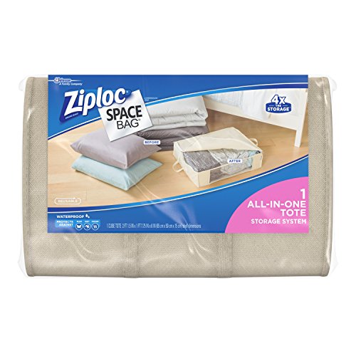 Ziploc Space Bag 1ct Underbed Tote