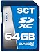64GB SD XC SDXC Class 10 SCT Professional High Speed Memory Card SDHC 64G (64 Gigabyte) Memory Card for Fujifilm FinePix XP200 S8400W F900EXR S4800 X100S X20 HS50 EXR SL1000 S8200 S8500 XP60 S8300 HS35EXR with custom formatting