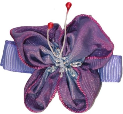 Click here to buy Posies Accessories Butterfly Hair Clippie Grape (Purple) Iris.