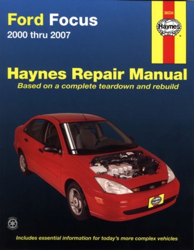 Ford Focus 2000 thru 2007 (Haynes Repair Manual)