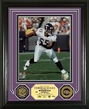 Terrell Suggs Framed Baltimore Ravens 24KT Gold Coin Photo Mint