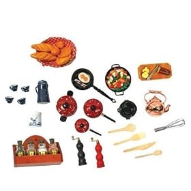 Melissa and Doug Deluxe Doll-House Kitchen Accessories by Melissa & Doug