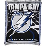 NHL Tampa Bay Lightning 48" x 60" Jacquard Woven Blanket Throw