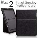 CaseCrown Apple iPad 2 Royal Standby Vertical case (Black) for the Apple iPad 2 Wifi / 3G Model 16GB, 32GB, 64GB