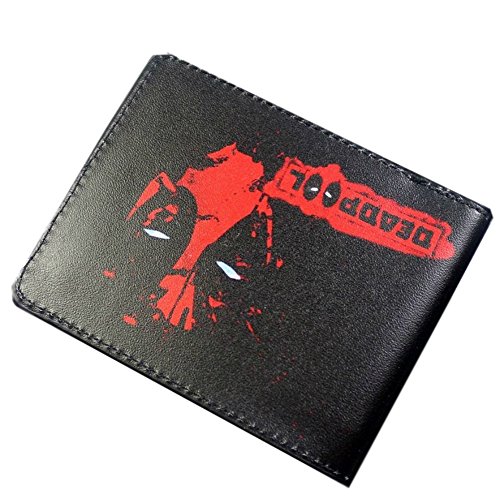 Marvel Comics Dead-Pool Face Bi-fold Men's/Boys Wallet with Gift Box