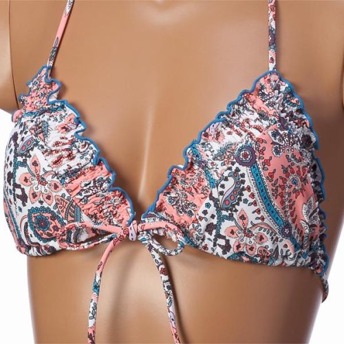 ai Liberty 水着（小花柄三角シャーリングビキニ） レディス