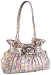 KATHY Van Zeeland Pleat Market Belt Shopper,Gardenia Print,one size