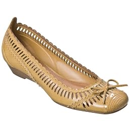 Women's Xhilaration® Susie Cut-Out Flat - Yellow : Target
