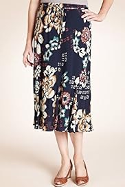Classic Collection Floral Print Skirt