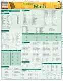 Medical Math (Laminated Reference Guide; Quick Study Academic)