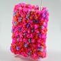 Pink Euphoria iPod TOUCH Case - bright neon pink and purple girly carry case by Cute Cases!