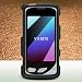 Crystal Hard Rubberized Black Cover Case for LG CHOCOLATE TOUCH VX8575 [WCP236]