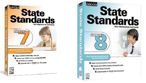 State Standards Test Preparation Software for 7th & 8th Grades