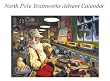 Advent Calendar - North Pole Trainworks (with Poem)