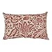 Pillow Perfect Paisley Indoor/Outdoor Accent Throw Pillow, Plush Fill, Weather, and Fade Resistant, Lumbar - 11.5